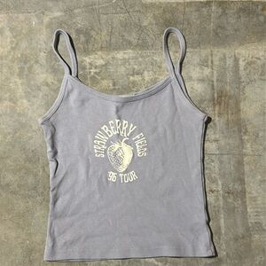 Blueish purple tank top (Brandy Melville- John Gait brand)